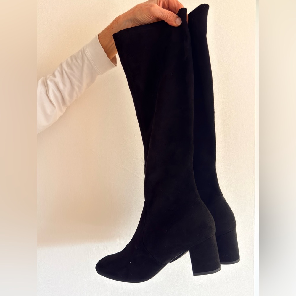 Stuart Weitzman Black Over the Knee Boots